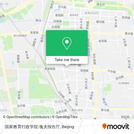 国家教育行政学院-逸夫报告厅 map