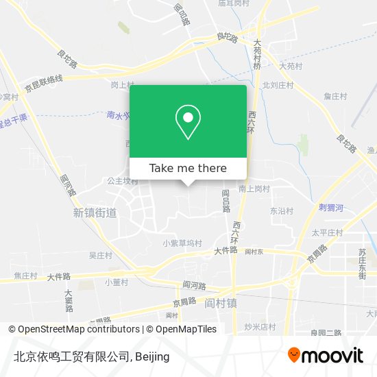 北京依鸣工贸有限公司 map