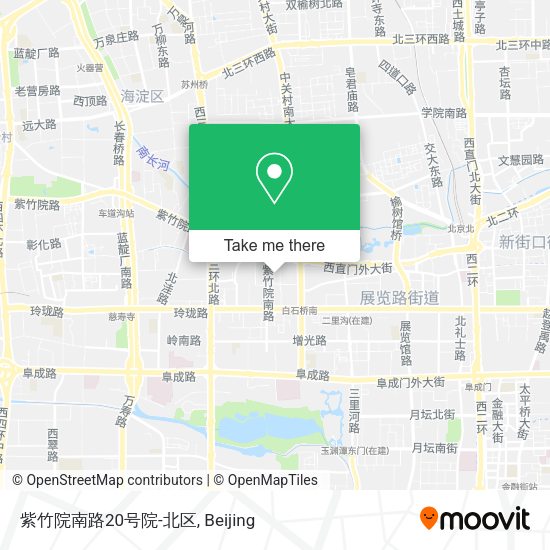 紫竹院南路20号院-北区 map