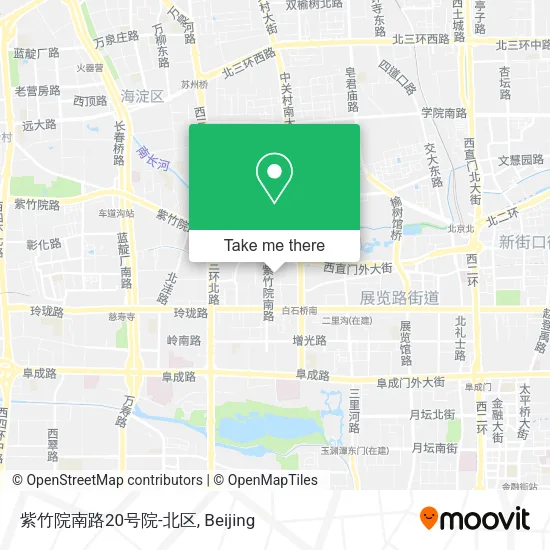 紫竹院南路20号院-北区 map