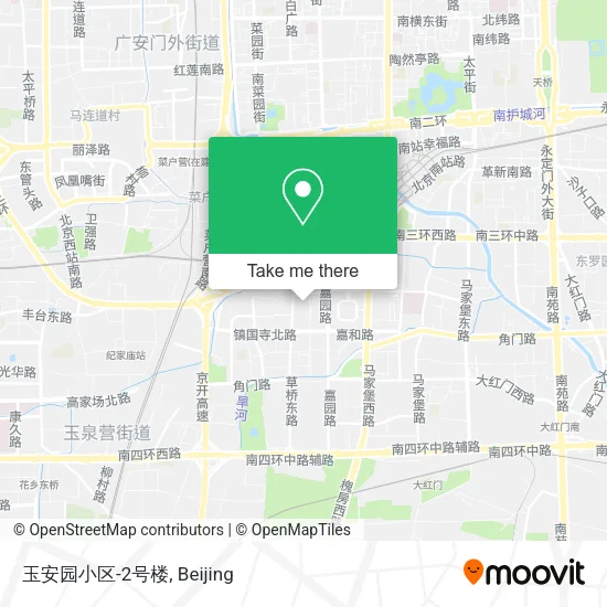 玉安园小区-2号楼 map