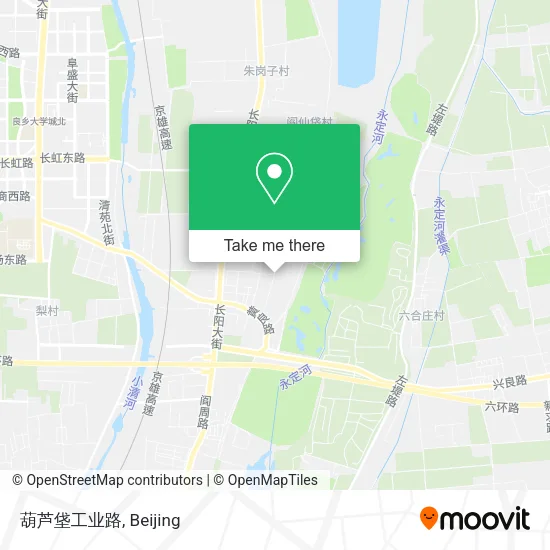 葫芦垡工业路 map