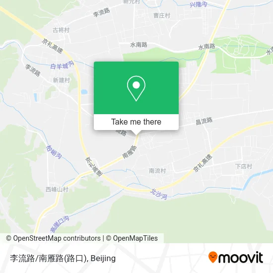 李流路/南雁路(路口) map