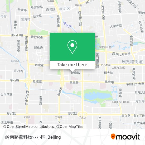 岭南路燕科物业小区 map