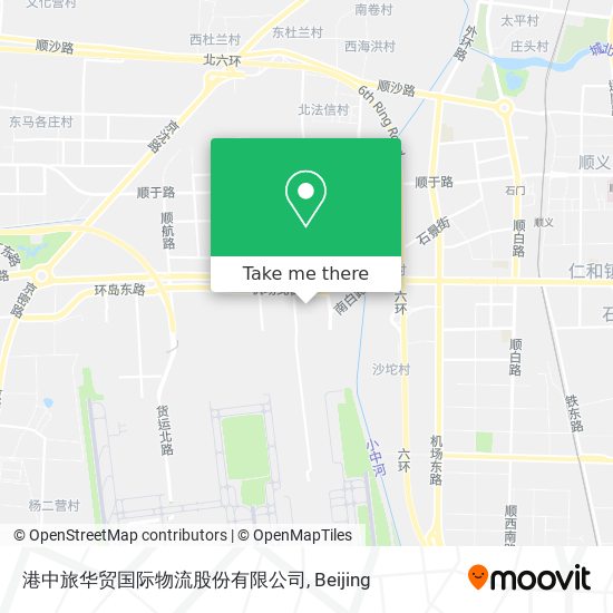 港中旅华贸国际物流股份有限公司 map