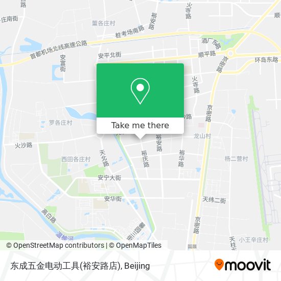 东成五金电动工具(裕安路店) map