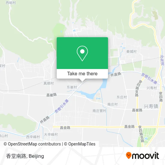 香堂南路 map