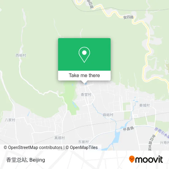 香堂总站 map
