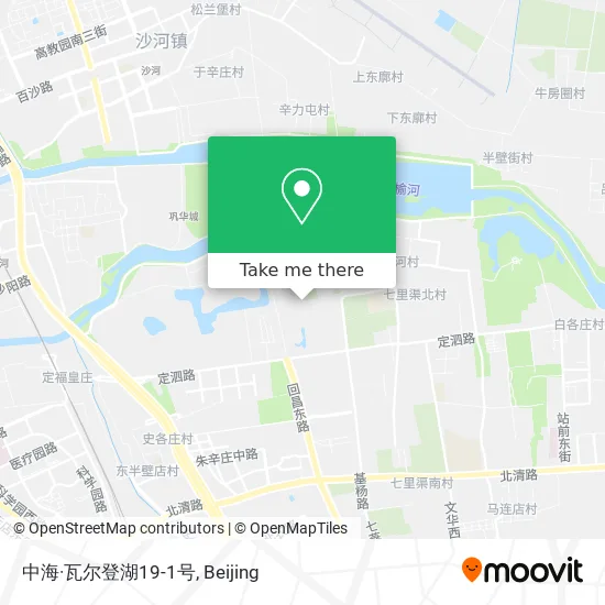 中海·瓦尔登湖19-1号 map