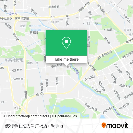 便利蜂(住总万科广场店) map