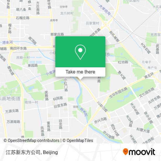 江苏新东方公司 map