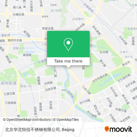 北京华北恒信不锈钢有限公司 map