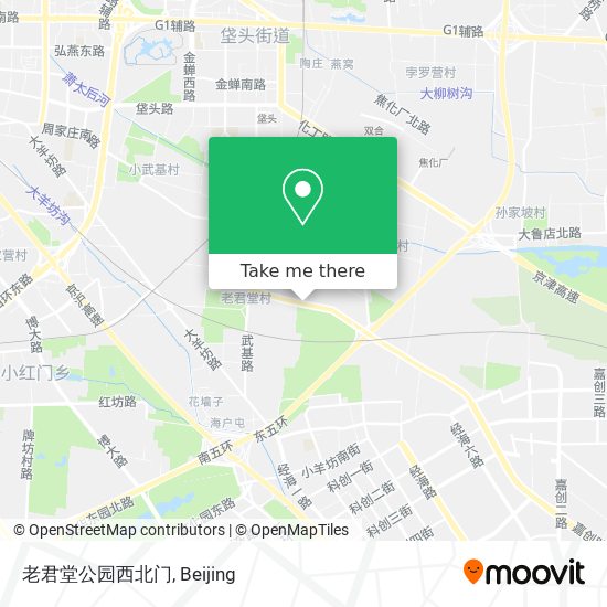 老君堂公园西北门 map