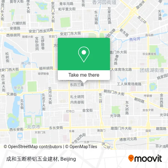 成和玉断桥铝五金建材 map