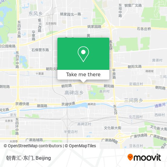 朝青汇-东门 map
