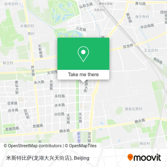 米斯特比萨(龙湖大兴天街店) map