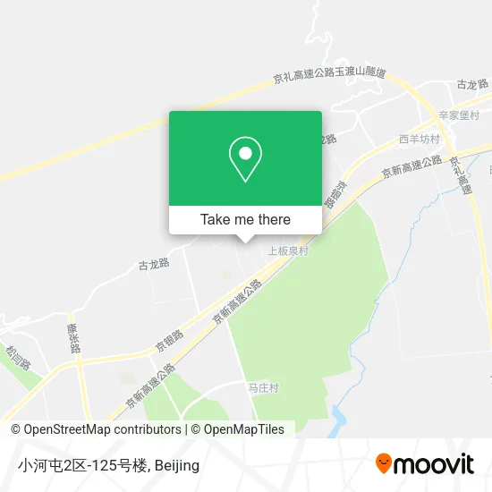 小河屯2区-125号楼 map
