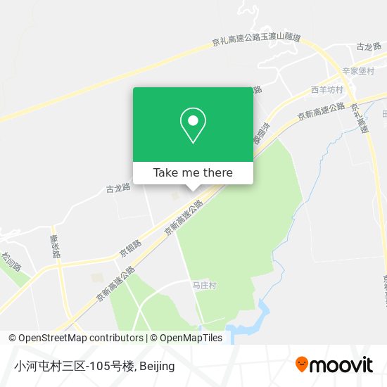 小河屯村三区-105号楼 map