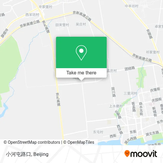 小河屯路口 map