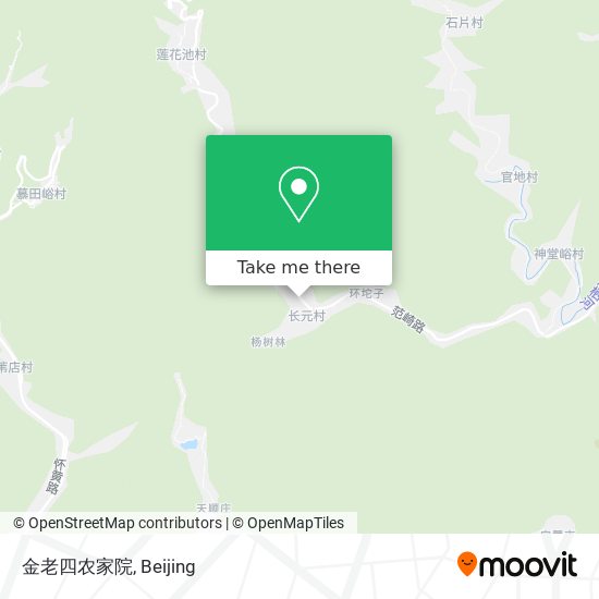 金老四农家院 map