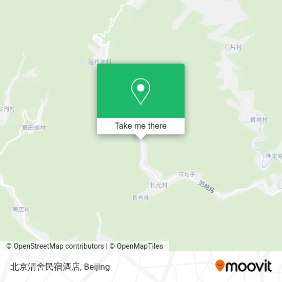 北京清舍民宿酒店 map