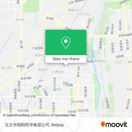 北京市朝阳田华集团公司 map