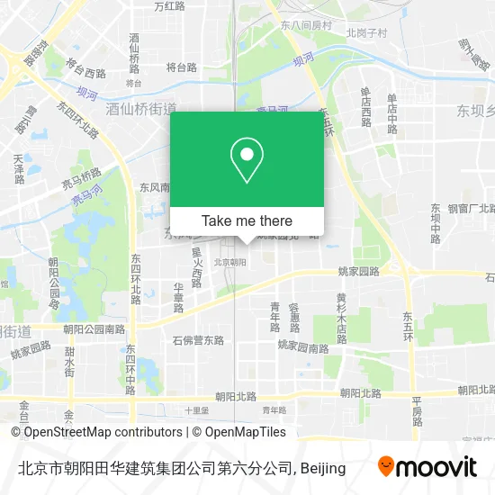 北京市朝阳田华建筑集团公司第六分公司 map