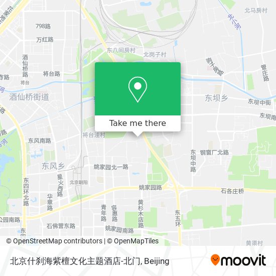 北京什刹海紫檀文化主题酒店-北门 map