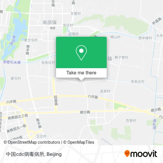 中国cdc病毒病所 map