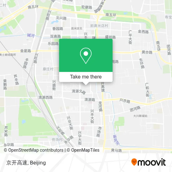 京开高速 map