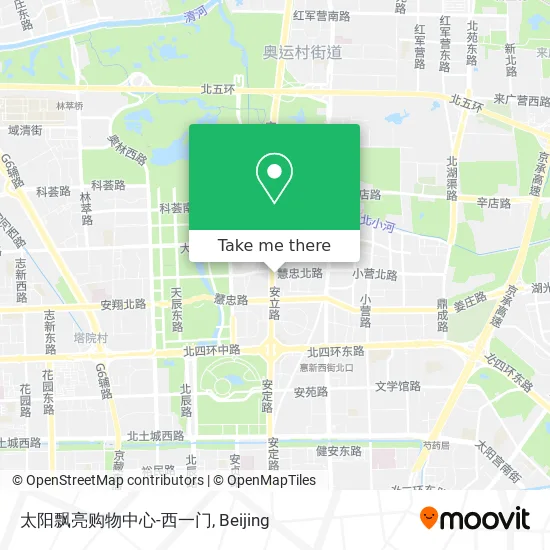 太阳飘亮购物中心-西一门 map