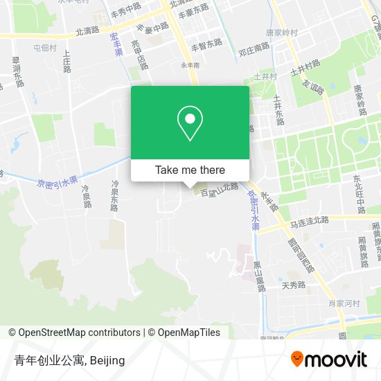青年创业公寓 map
