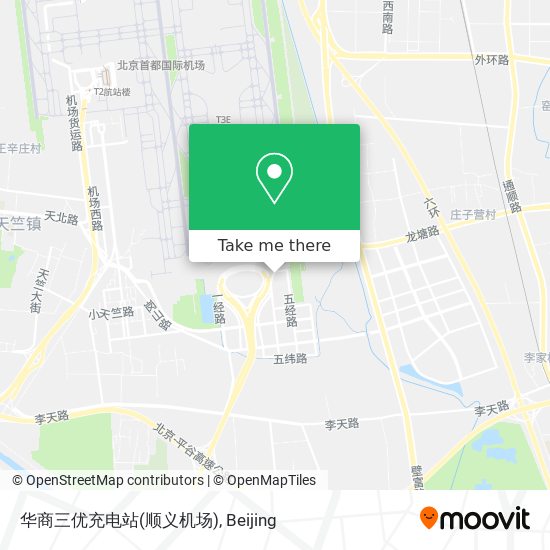 华商三优充电站(顺义机场) map