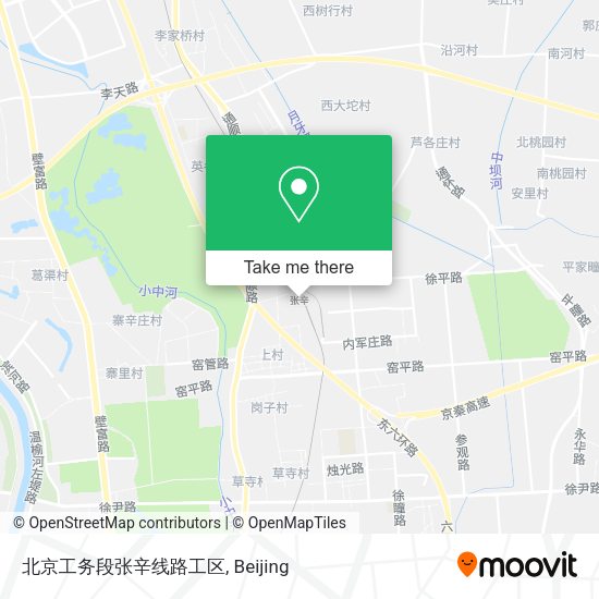 北京工务段张辛线路工区 map