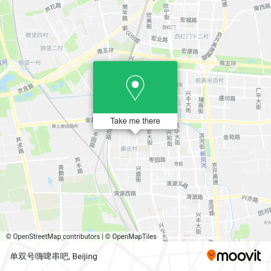 单双号嗨啤串吧 map