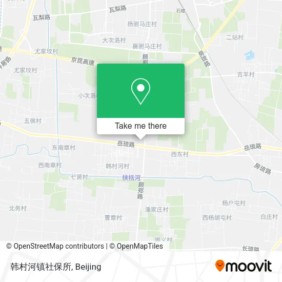韩村河镇社保所 map