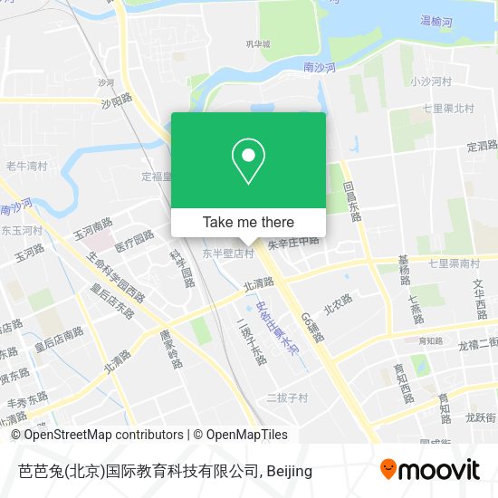芭芭兔(北京)国际教育科技有限公司 map