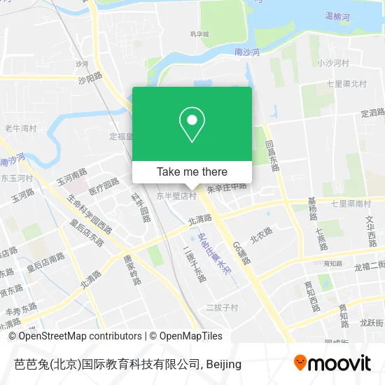 芭芭兔(北京)国际教育科技有限公司 map