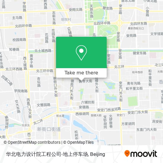 华北电力设计院工程公司-地上停车场 map