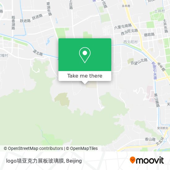 logo墙亚克力展板玻璃膜 map