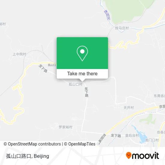 孤山口路口 map