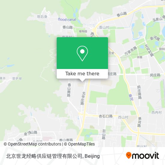 北京世龙经略供应链管理有限公司 map