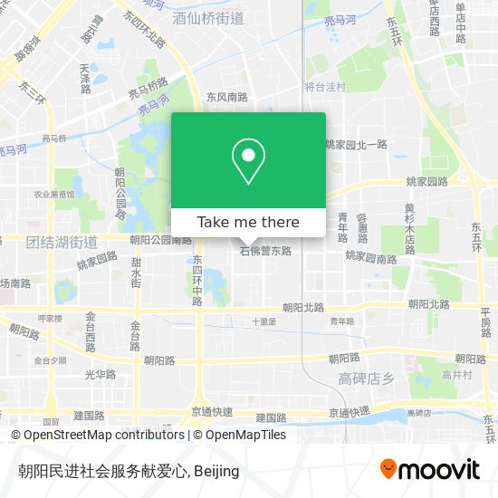 朝阳民进社会服务献爱心 map