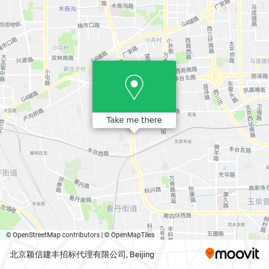 北京颖信建丰招标代理有限公司 map