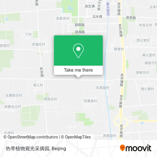 热带植物观光采摘园 map