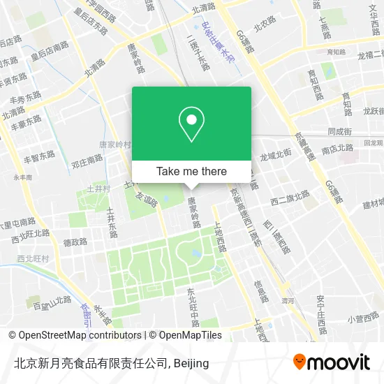 北京新月亮食品有限责任公司 map