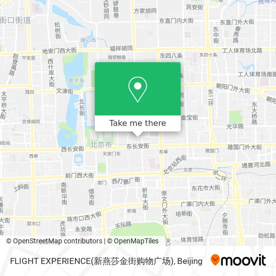 FLIGHT EXPERIENCE(新燕莎金街购物广场) map