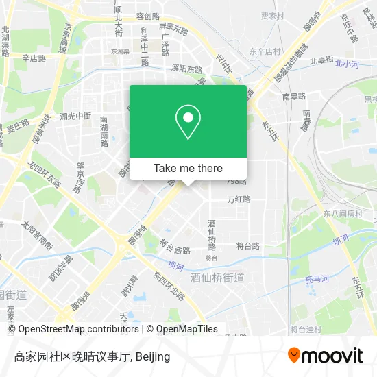 高家园社区晚晴议事厅 map