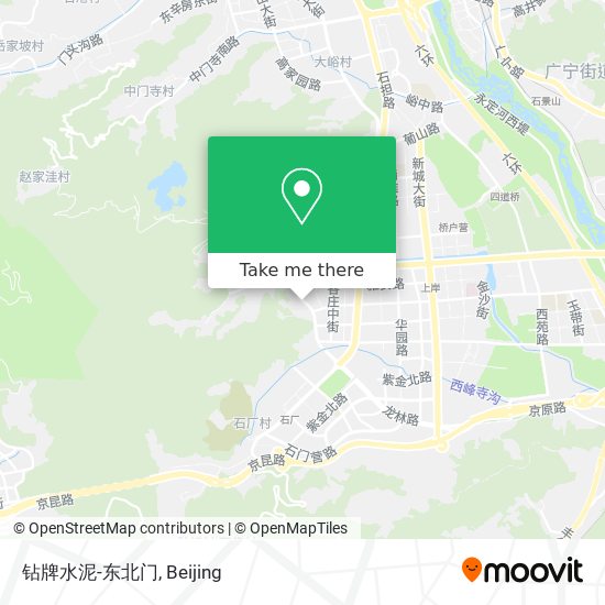 钻牌水泥-东北门 map
