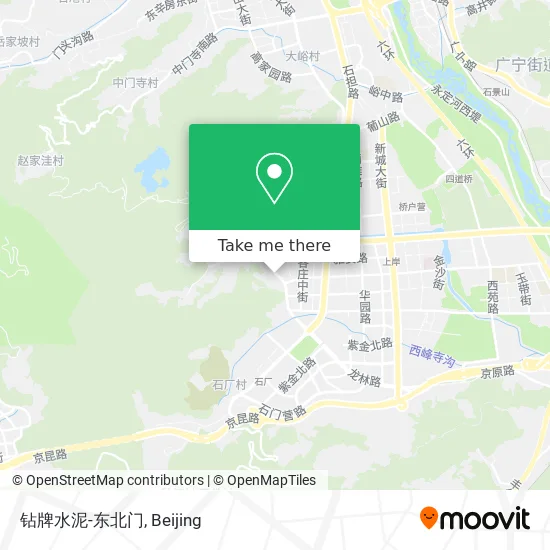 钻牌水泥-东北门 map